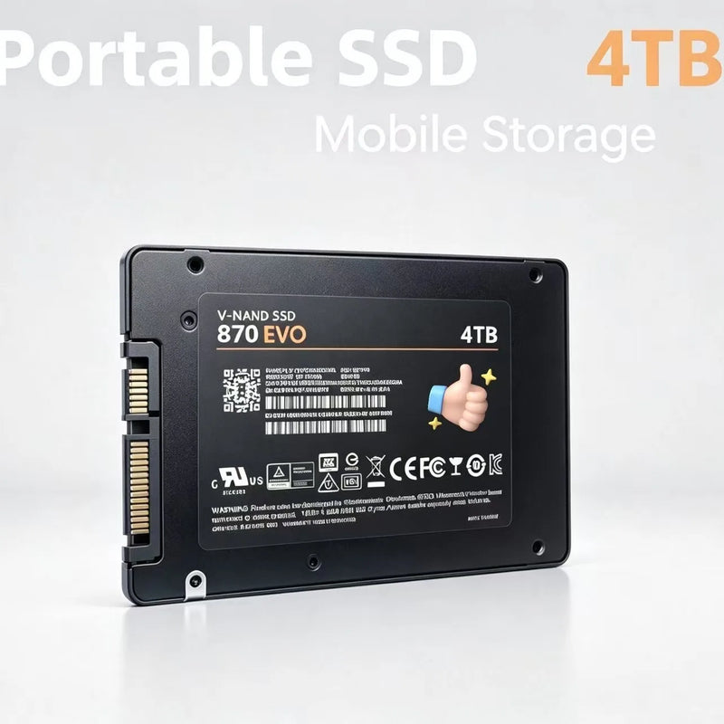 Disque SSD EVO Haute Performance 2026 - Stockage Disque à État Solide Rapide Et Durable Pour Ordinateur Portable & Gaming