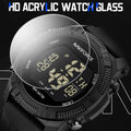NAVIFORCE Watches For Men LCD Digital Fashion Casual Date and Week Alarm Display 3ATM Waterproof Silicone Strap Electronic Clock