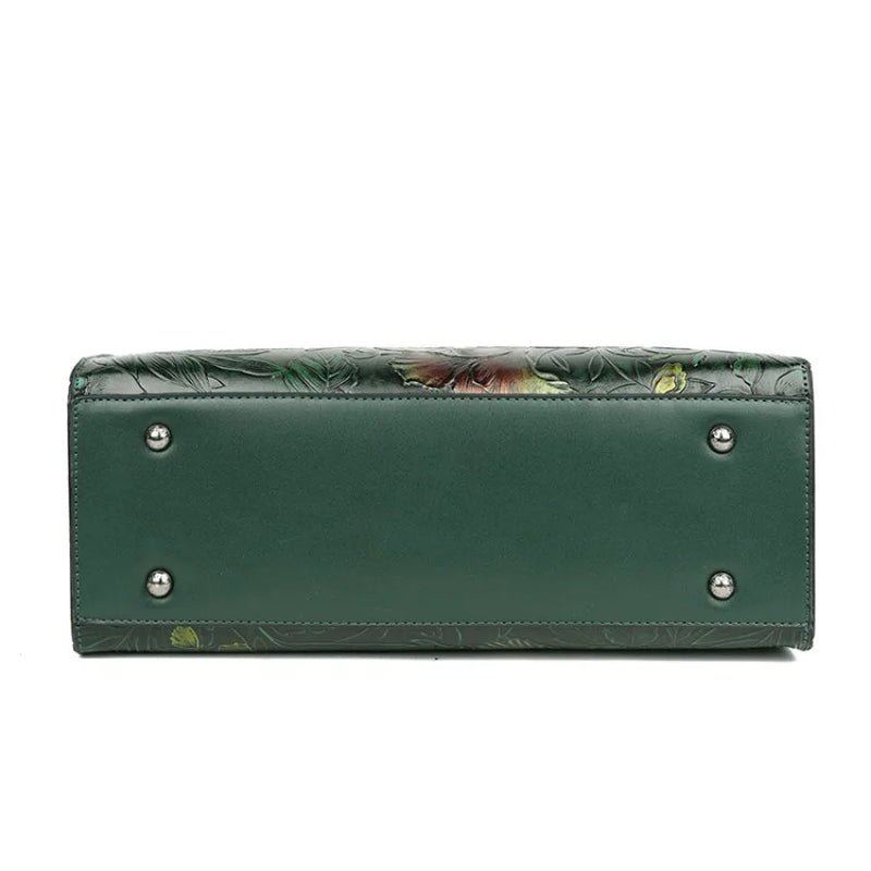 High Quality Handbag Women Designer Shoulder Bag Large Capacity Office Pocket Embossed Diagonal Cross Bag Official Document Bag