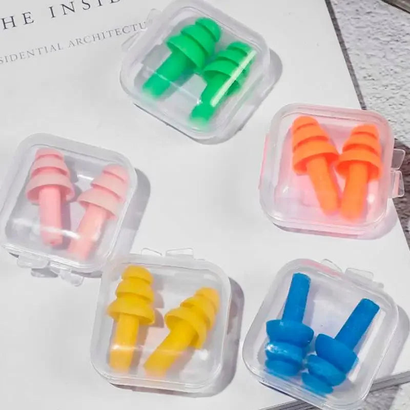 Soft Silicone Ear Plug Sound Insulation Ear Protection Earplug Anti Noise Snoring Sleep Plugs For Travel Noise Reduction 코골이방지기구