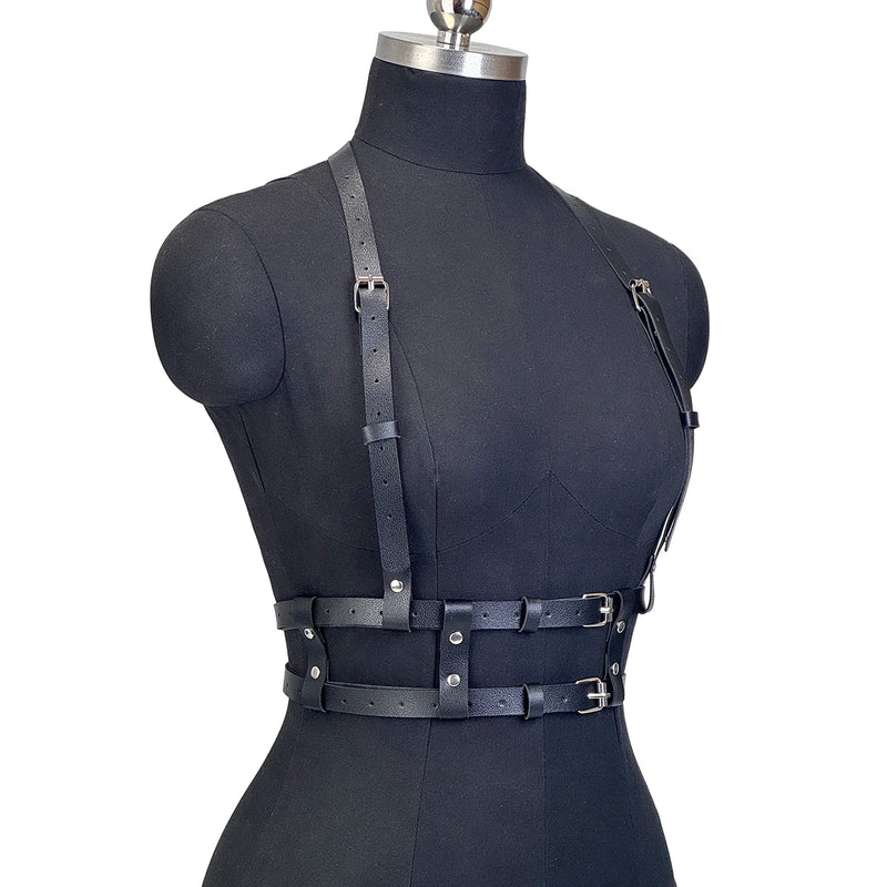 Women Punk Fashion Belt Street Style Shaping Waistband Suspenders for Women  Body Harness Corset Belt Gothic Clothing Accessorie