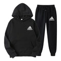 Popular autumn and winter hooded sweatshirt+jogging pants set suitable for both men and women in sports and - View 11 | SAMAG