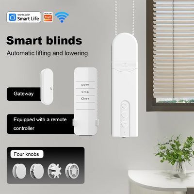 WiFi Electric Blind Roller Motor Silent with Remote APP | SAMAG
