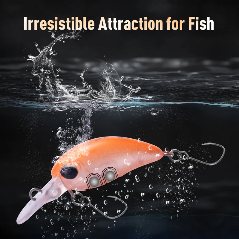 Kingdom Mini Crank Minnow Lure 1.5g 25mm 3.2g 32mm | SAMAG