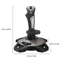 PXN-2113 Flight Simulator Gamepad Controller Joystick For PC/Desktop Simulation Aircraft Vibration Game Controller Accessories