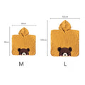 Children's Cotton Gauze Can Wear Hooded Cloak Bath Towel - View 2 | SAMAG