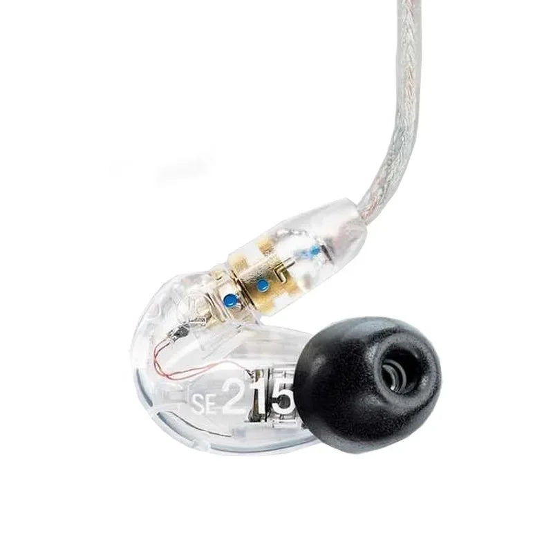 Brand headphone SE215 Earphons Hi-fi Stereo Noise Canceling 3.5MM se215 In ear Earphones Detchabl wire headset with Box VS SE535