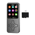 Portable Walkman Mini MP3 Player Bluetooth-compatible Speaker 8/16/32/64/128GB HiFi Music Speaker with FM Radio Recording E-book