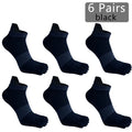 Pairs Man Five Finger Socks Large Plus Size Patchwork | SAMAG