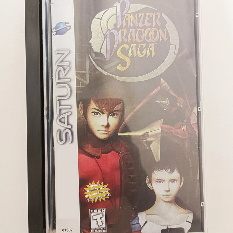 Saturn Copy Disc Game Dragon Panze Saga With Manual Unlock SS Console Game Optical Drive Retro Video Direct Reading Game