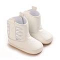 0-18M Infant Baby Autumn Winter Short Boots Soft Cotton Material Rubber Sole Warm Casual Walking Boots