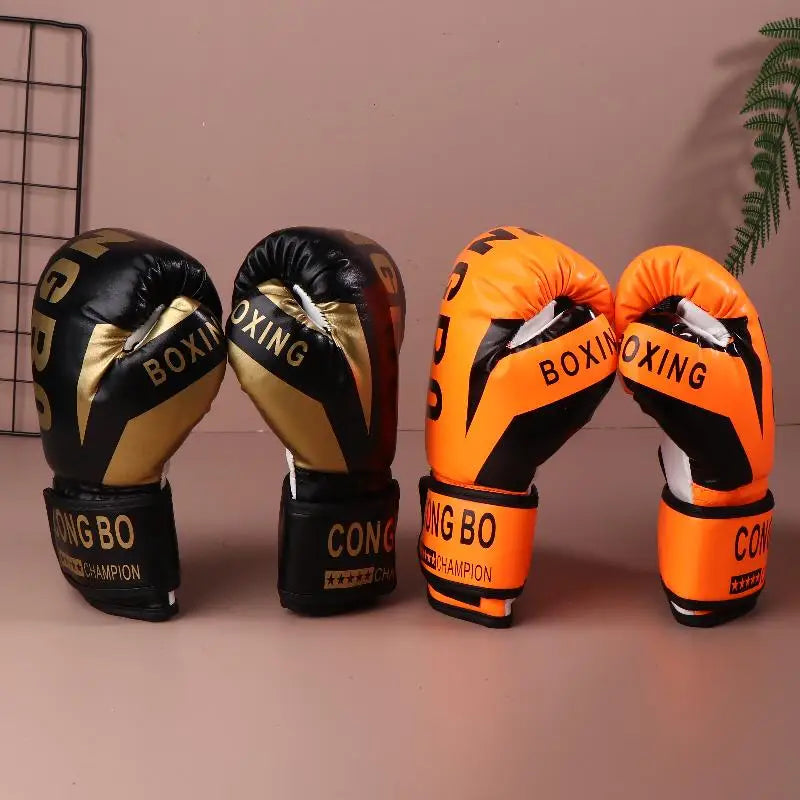 New【Kids 6oz Professional Boxing Training Sparring Gloves - View 5 | SAMAG