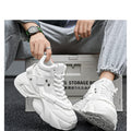 Shoes for Men High Quality Platform Sneaker Fashion High-top Leather Sports Men Shoes Thick-soled Casual Shoes Zapatillas Hombre