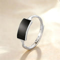 VENTFILLE 925 Sterling Silver Irregular Design Wave Golden Stackable Finger Rings Trendy Adjustable For - Visuel 15 | SAMAG