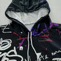 The new men's hoodie set for Spring and Autumn features a casual fashionable and comfortable 3D graffiti - View 5 | SAMAG