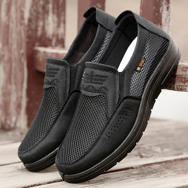 Men's Shoes Summer Casual Sneakers Breathable Mesh Chunky | SAMAG