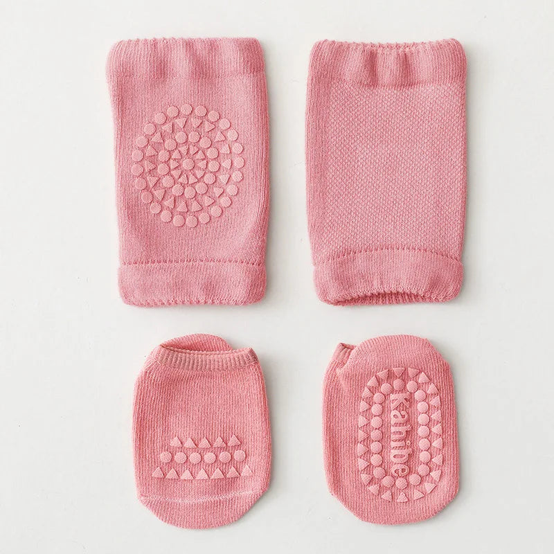 1 Set Baby Socks and Kneepads Non - Slip Children Boys - View 7 | SAMAG