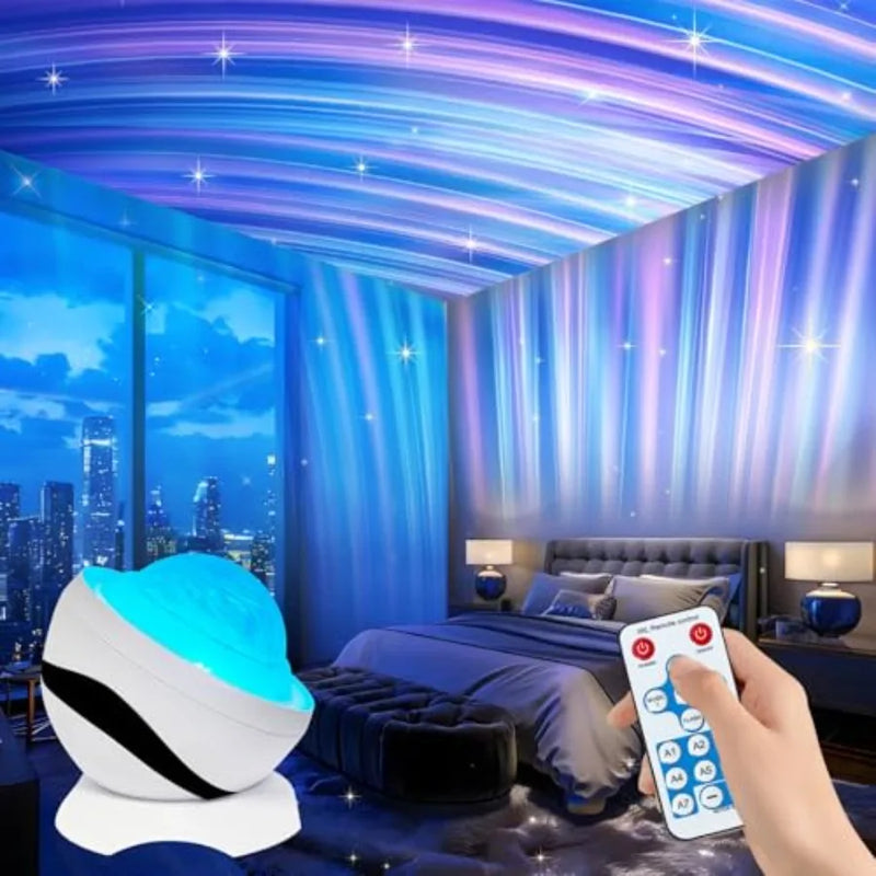 Upgraded Planetarium Projector with Noise and Bluetooth Speaker, Astronaut Space Light Galaxy Projector for Bedroom, Ceiling St