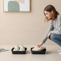 Car Shoes Storage Tray Interior Multifunctional Durable Accessory Tidying Vehicle Organizer Under Seat Container Box