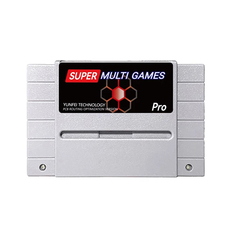 Super Multi Games SNES SFC V1 3000 in 1 Game card for SFC 16-Bit JPN/EU/USD Video Game Console with 8G TF Card