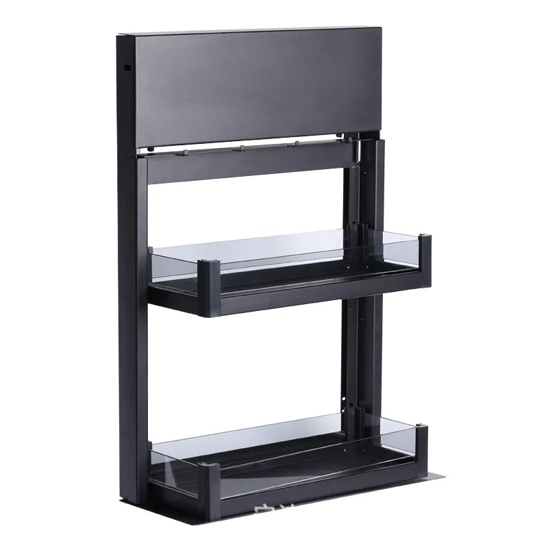 Intelligent electric hanging cabinet lifting basket, kitchen seasoning up&down elevator touch sensing - View 4 | SAMAG