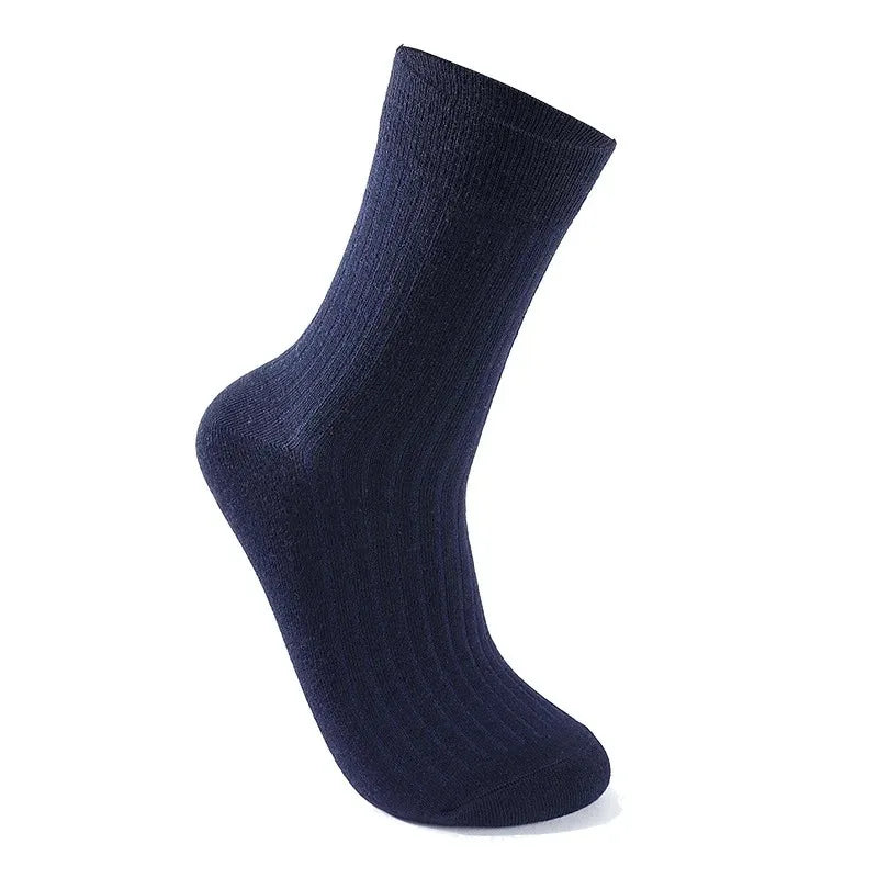 5 Pairs Socks Men's Mid-tube Sweat Absorption Business | SAMAG