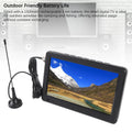 Small Digital TV 6 Inch Rechargeable Color  LED  Digital Television Radio Support High Sensitivity Tuner for Camping