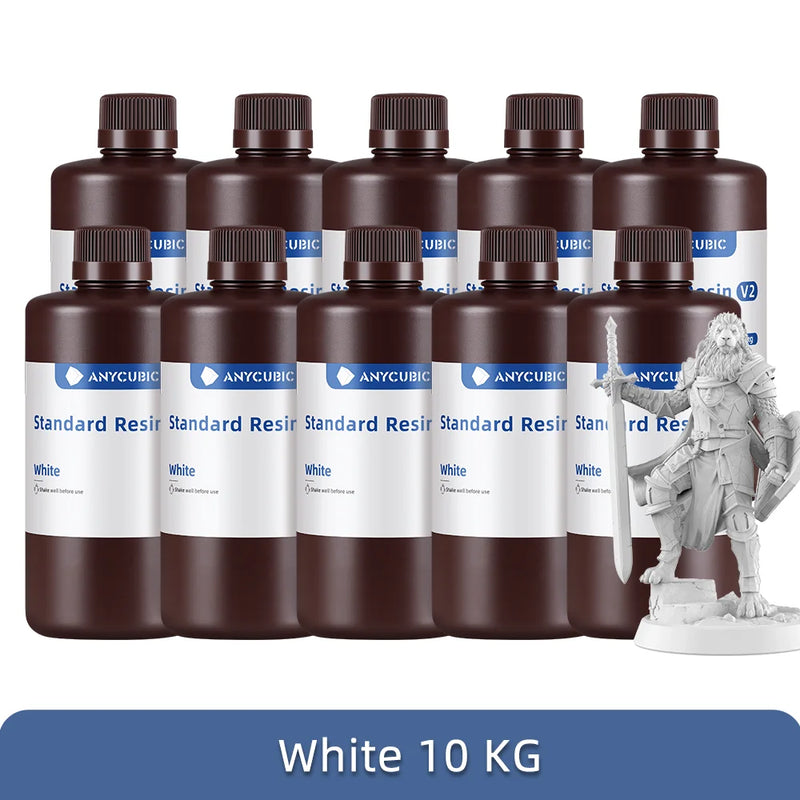 ANYCUBIC 405nm UV Standard Resin / Standard Resin V2 For LCD 3D Printer Photon Mono M7 3D Printing Resin UV Sensitive Resin 1kg