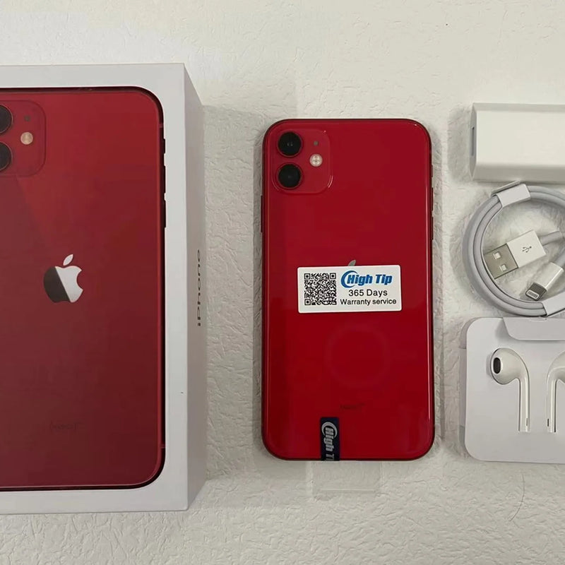 Apple iphone 11 Unlocked Original Used Cell phones 6.1" Liquid Retina Display 64/128/256GB LTE Mobile Phones Dual Camera A13