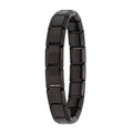 Hapiship New Women's Jewelry 9mm Width Itanlian Elastic Charm Bracelet Fashion Stainless Steel Bangle ST - Visuel 8 | SAMAG