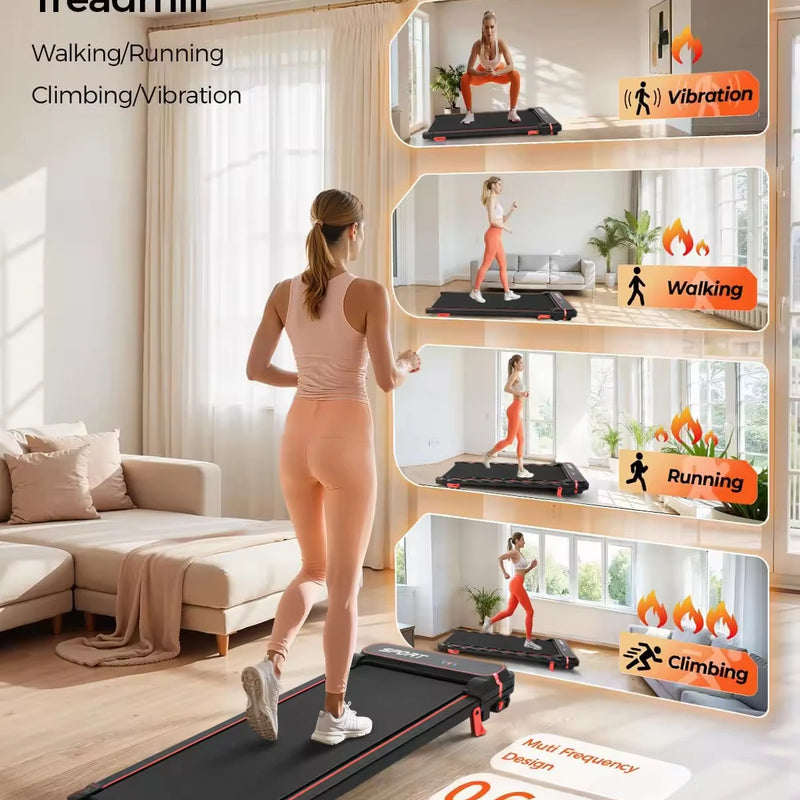 3-in-1 Under Desk Treadmill Walking Vibration Pad | SAMAG