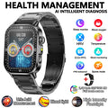 2026 New Professional-Grade Health Smart Watch Men ECG BP HR Uric Acid Lipid BMI Body Analysis Bluetooth Call Smartwatch Women