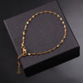 Stainless Steel Multilayers Chain Bracelet Women Simple Fashion Layered Girl Wrist Bracelet  Jewelry Accessories Length 18cm+5cm