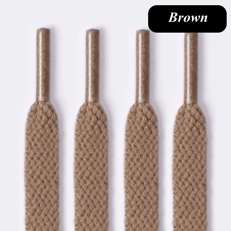 Flat AF1 Sneakers Shoelaces Canvas Basketball Shoelace Black White Color Classic Shoes laces 36colors Shoe Lace Accessories
