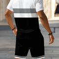 Summer Men's Polo Set - 3D Printed Pattern - Breathable | SAMAG