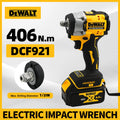 Dewalt DCF921 Cordless Electric Brushless Impact Wrench High Torque LED Light 406N.m Lightweight Professional Power | SAMAG