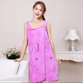 Women Bathrobe Wearable Bath Towel Superfine Fiber Towels Soft and Absorbent Chic Towel For Autumn Hotel Home Bathroom Gifts