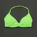 Sports Strappy Bra Yoga Underwear Women Gym Top Running Exercise Backless Bra High Support Active Wear Fitness Workout Halter