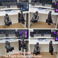 Flight Simulator Joystick THROTTLE STICK Desktop Mounting Bracket For Logitech X56 X55 X52 Thrustmaster T16000M TCA VKB WINWING