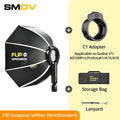 SMDV Flip 20 24 28 Quickly Release Parabolic Out Door Softbox for A1 Godox V1 AD100PRO V860II AD200 Flash Soft Box