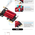FENVI WiFi 5 PCI-E Wireless Adapter Network Card AC1200 Dual Band 2.4G/5GHz 802.11AC For Bluetooth 4.0 Desktop Laptop Windows 10