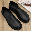 Genuine Leather Mens Shoes Fashion Men Casual Shoes Business Male Loafers Driving Shoes Soft Leather Flats Comfortable Moccasins