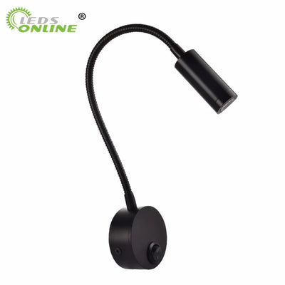 LED Wall lamp 3W Modern Bedroom Bedside Reading Study | SAMAG