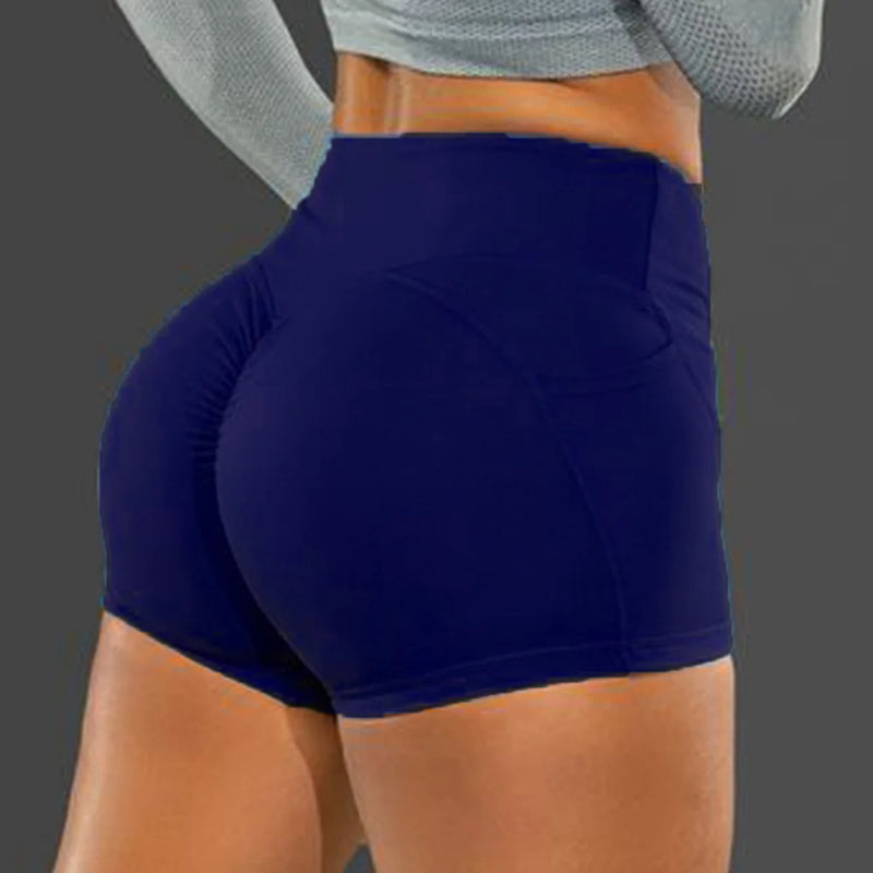 High Waist Hip Lifting Shorts Seamless Fitness Shorts High Elastic Hip Liftting Knitting Sports Running Fashion Hip Lifting Pant