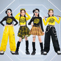 Hip Hop Kids Cool Crop Top K - pop Street Dance Cargo Pants | SAMAG