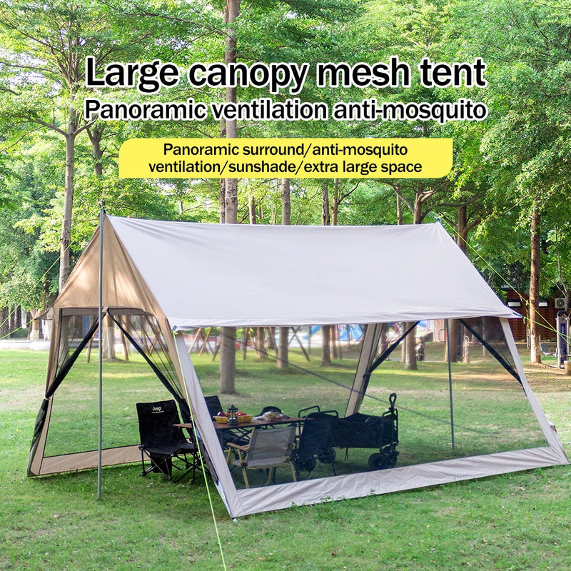 210D Outdoor 6-10p family camping anti-mosquito large | SAMAG