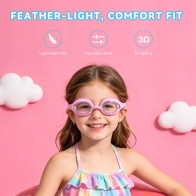 Kids Swim Goggles Swimming Eyewear Glasses Quick | SAMAG