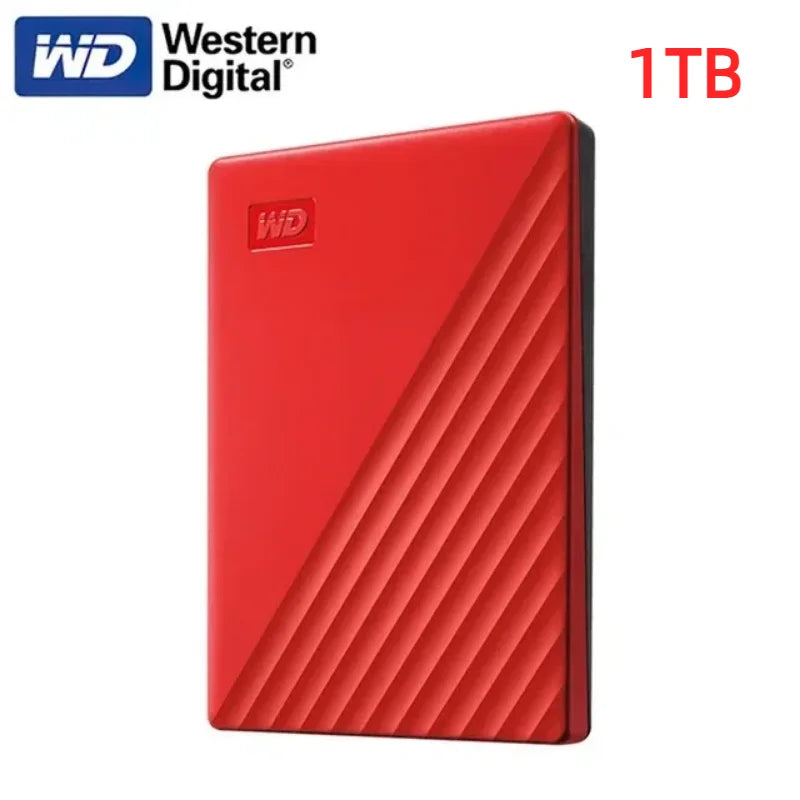2026 Western Digital WD 500GB 1TB 2TB My Passport Portable External Hard Drive USB 3.0 High Speed HDD for Laptop PC Computers