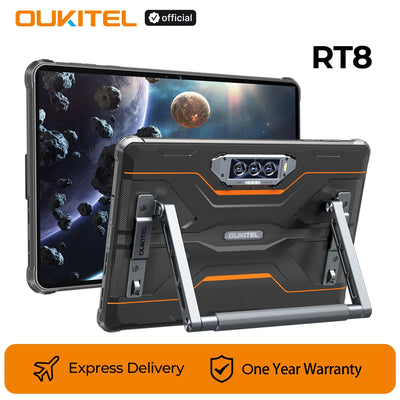 Oukitel RT8 Rugged Tablet 20000mAh 33W, 11" FHD+ Display | SAMAG