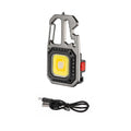 1-5PCS Mini 1500LM LED Flashlight Work Light Portable Pocket Flashlight Keychains Torch USB Rechargeable For Outdoor Camping
